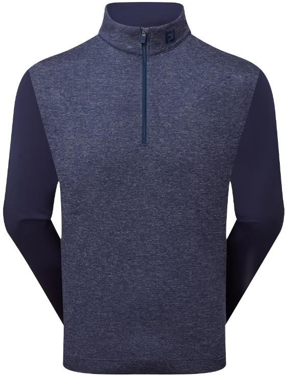 FootJoy Tonal Heather Chill-Out men's sweatshirt, navy