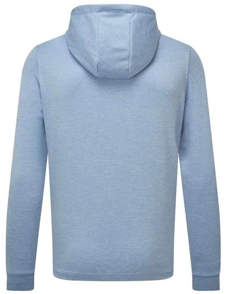 FootJoy Lightweight Hoodie men's sweatshirt, heather blue jay