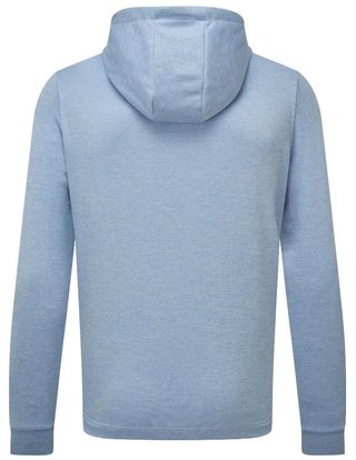 FootJoy Lightweight Hoodie men's sweatshirt, heather blue jay