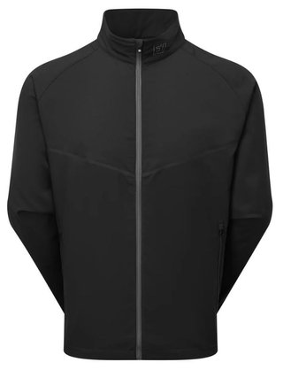 FootJoy Full-Zip Zephyr Windshirt men's jacket, black