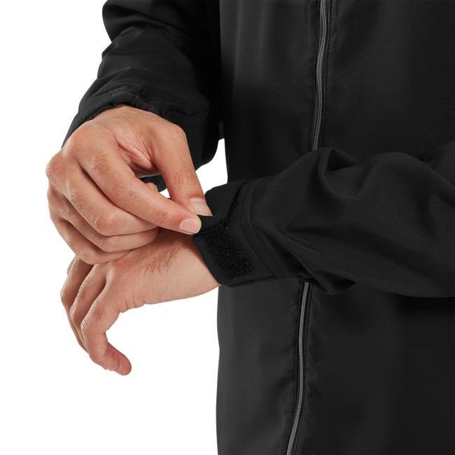 FootJoy Full-Zip Zephyr Windshirt men's jacket, black