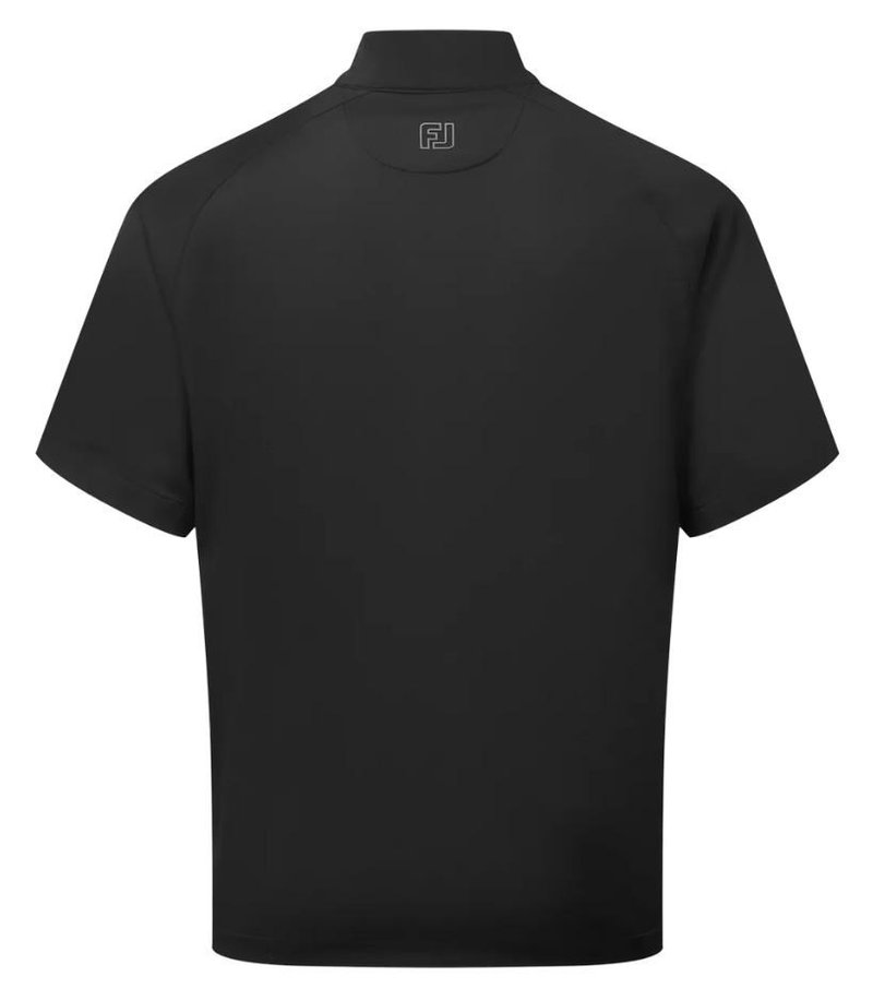 FootJoy Zephyr Short Sleeve Windshirt men's jacket, black