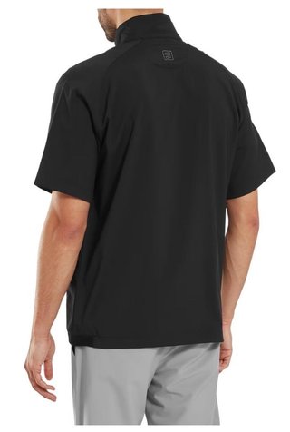 FootJoy Zephyr Short Sleeve Windshirt men's jacket, black