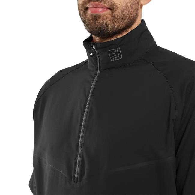 FootJoy Zephyr Short Sleeve Windshirt men's jacket, black