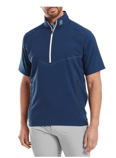 FootJoy Zephyr Short Sleeve Windshirt men's jacket, navy