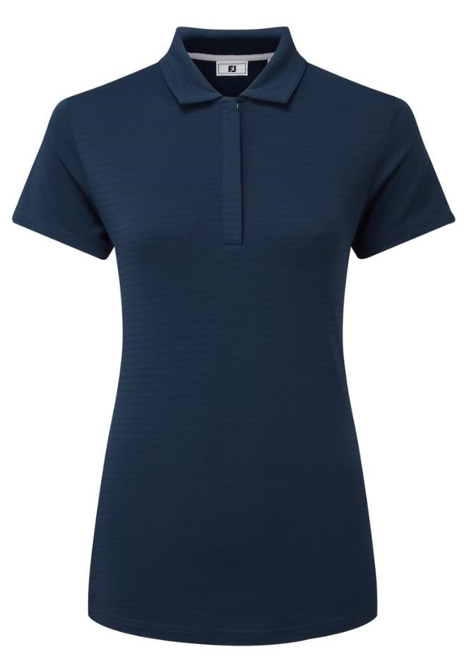 FootJoy Jacquard SS women's polo, navy