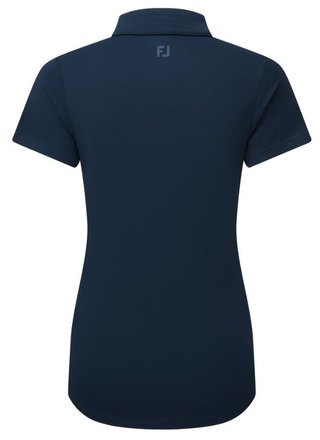 FootJoy Jacquard SS women's polo, navy