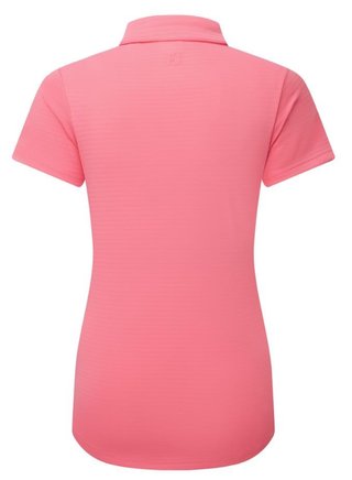 FootJoy Jacquard SS women's polo, pink lemonade