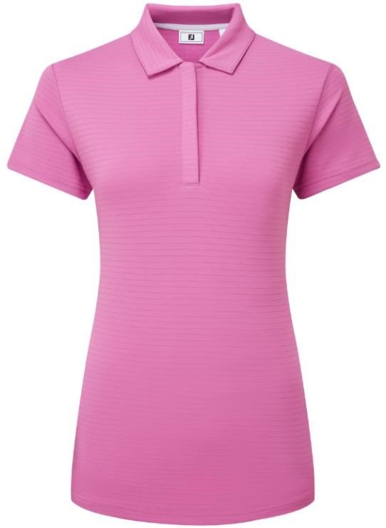 FootJoy Jacquard SS women's polo, berry