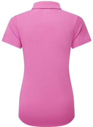 FootJoy Jacquard SS women's polo, berry