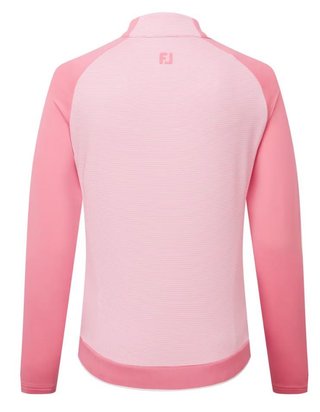 FootJoy 1/4-Zip Midlayer women's sweatshirt, pink lemonade