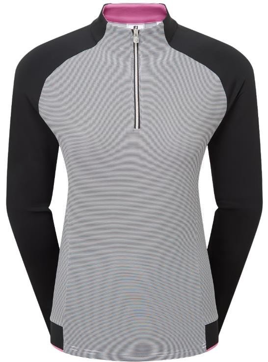 FootJoy 1/4-Zip Midlayer ladies sweatshirt, black