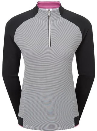 FootJoy 1/4-Zip Midlayer ladies sweatshirt, black