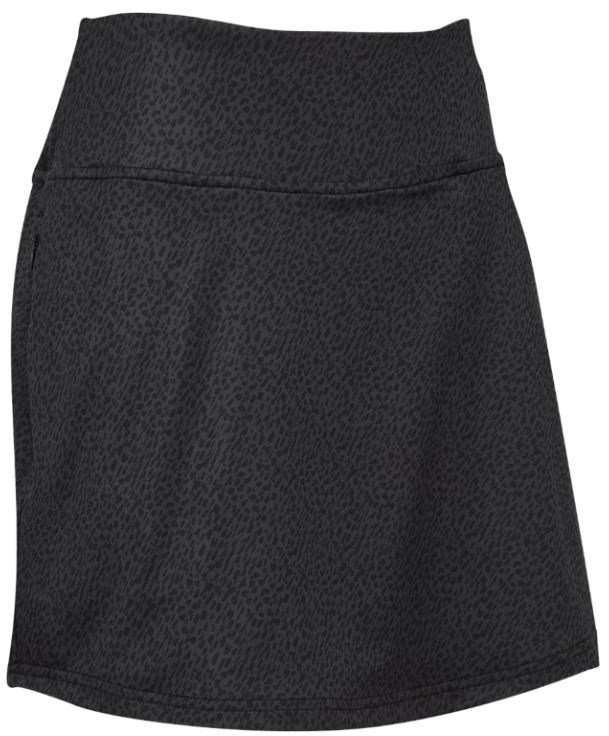 FootJoy Aerial Performance Knit women's skort, black animal print