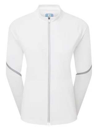 FootJoy TempoSeries Full-Zip ladies jacket, white/silver