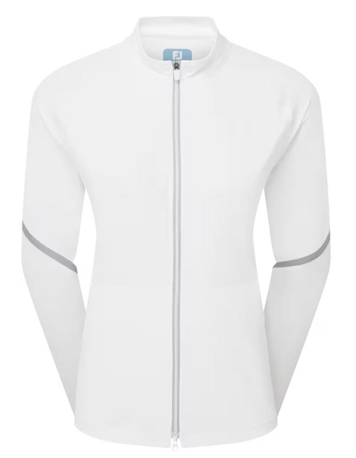 FootJoy TempoSeries Full-Zip ladies jacket, white/silver