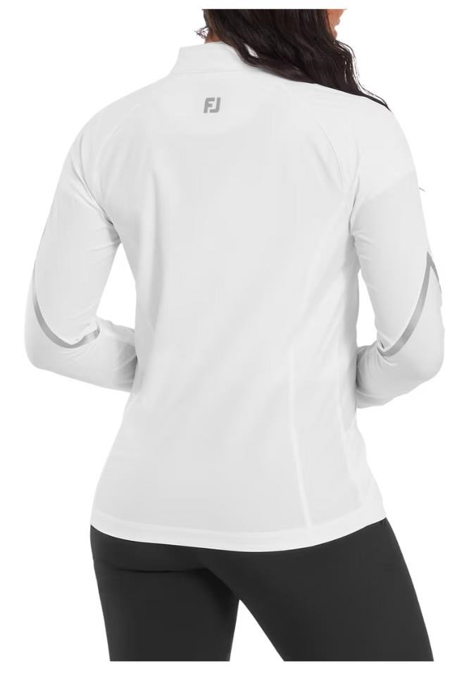 FootJoy TempoSeries Full-Zip ladies jacket, white/silver