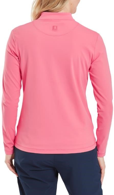 FootJoy Full-Zip Midlayer women's sweatshirt, pink lemonade
