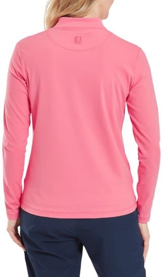 FootJoy Full-Zip Midlayer women's sweatshirt, pink lemonade