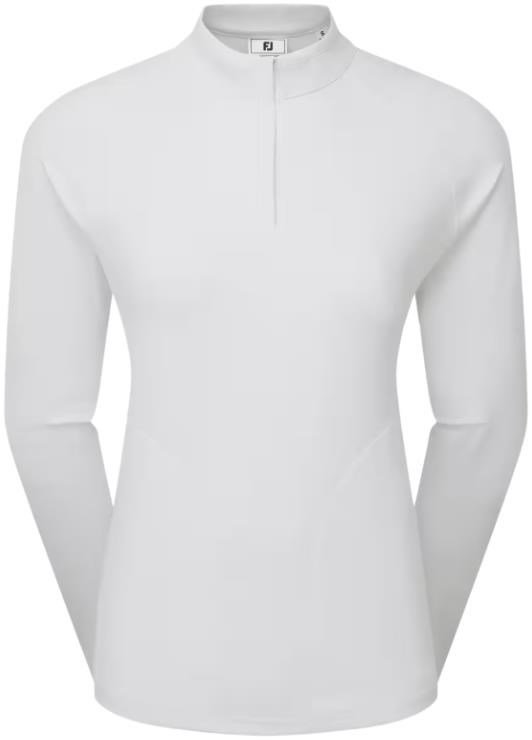 FootJoy Half-Zip Midlayer women's sweatshirt, white