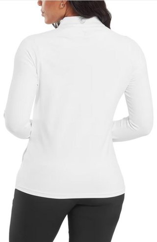FootJoy Half-Zip Midlayer women's sweatshirt, white