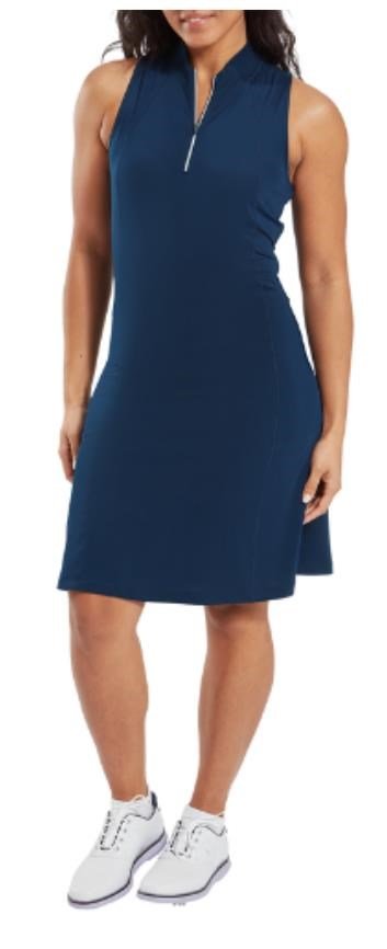 FootJoy 1/4-Zip Sleeveless women's dress, navy