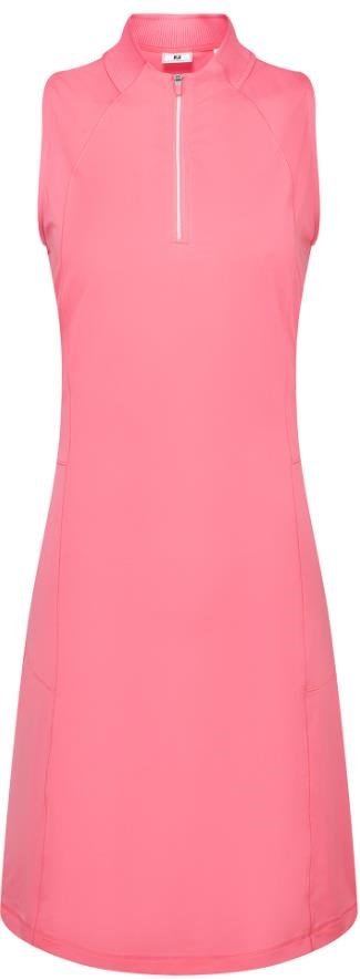 FootJoy 1/4-Zip Sleeveless women's dress, pink lemonade