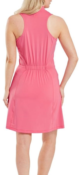 FootJoy 1/4-Zip Sleeveless women's dress, pink lemonade