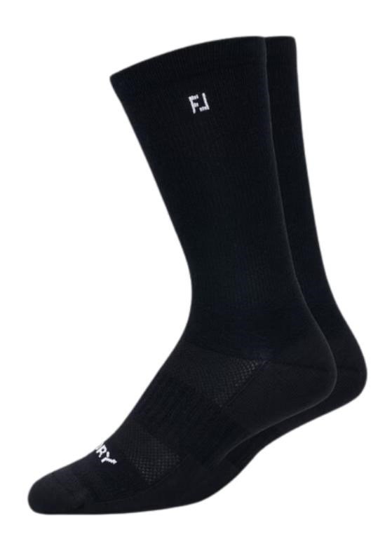 FootJoy ProDry Lightweight Crew mens socks, black, EU 39-46