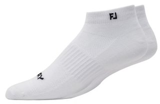 FootJoy ProDry Lightweight Sport men's socks, white