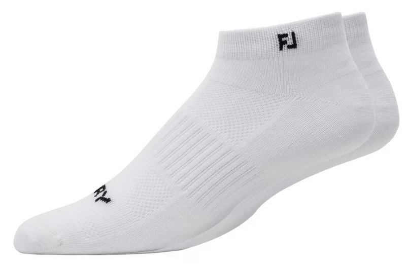 FootJoy ProDry Lightweight Sport men's socks, white