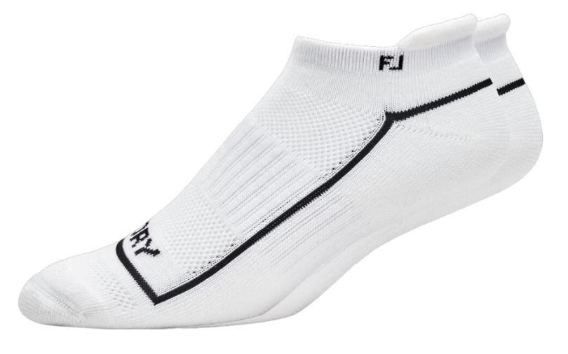 FootJoy ProDry Roll Tab women's socks, white