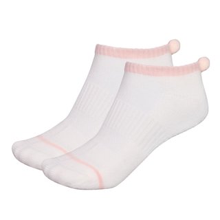 FootJoy ProDry Pom-Pom ladies socks, white/pink, UK 6-9 (pair)