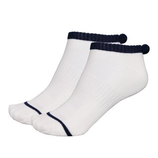 FootJoy ProDry Pom-Pom ladies socks, white/navy