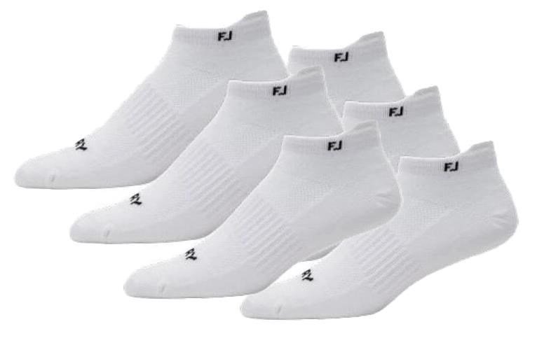 FootJoy ProDry Lightweight Roll Tab ladies socks, white (3 pairs)