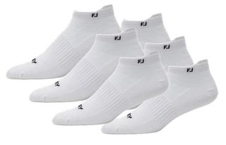 FootJoy ProDry Lightweight Roll Tab ladies socks, white (3 pairs)
