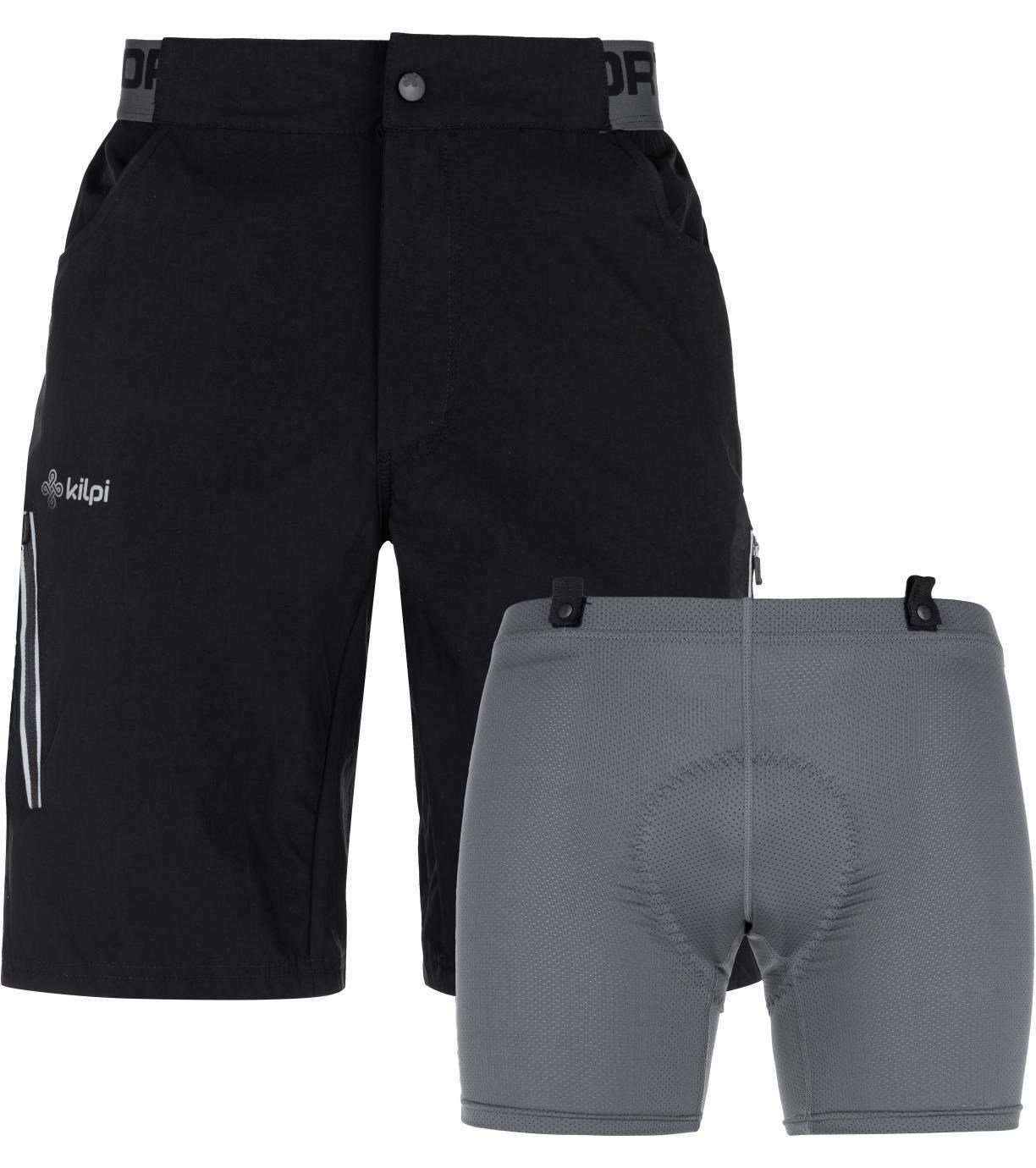 Kilpi Trackeer-M men's cycling shorts, black