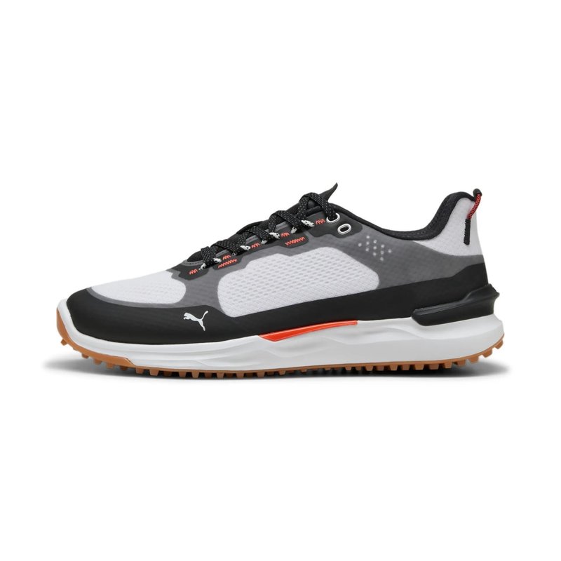 Puma Ignite Elevate X mens golf shoes, white/black