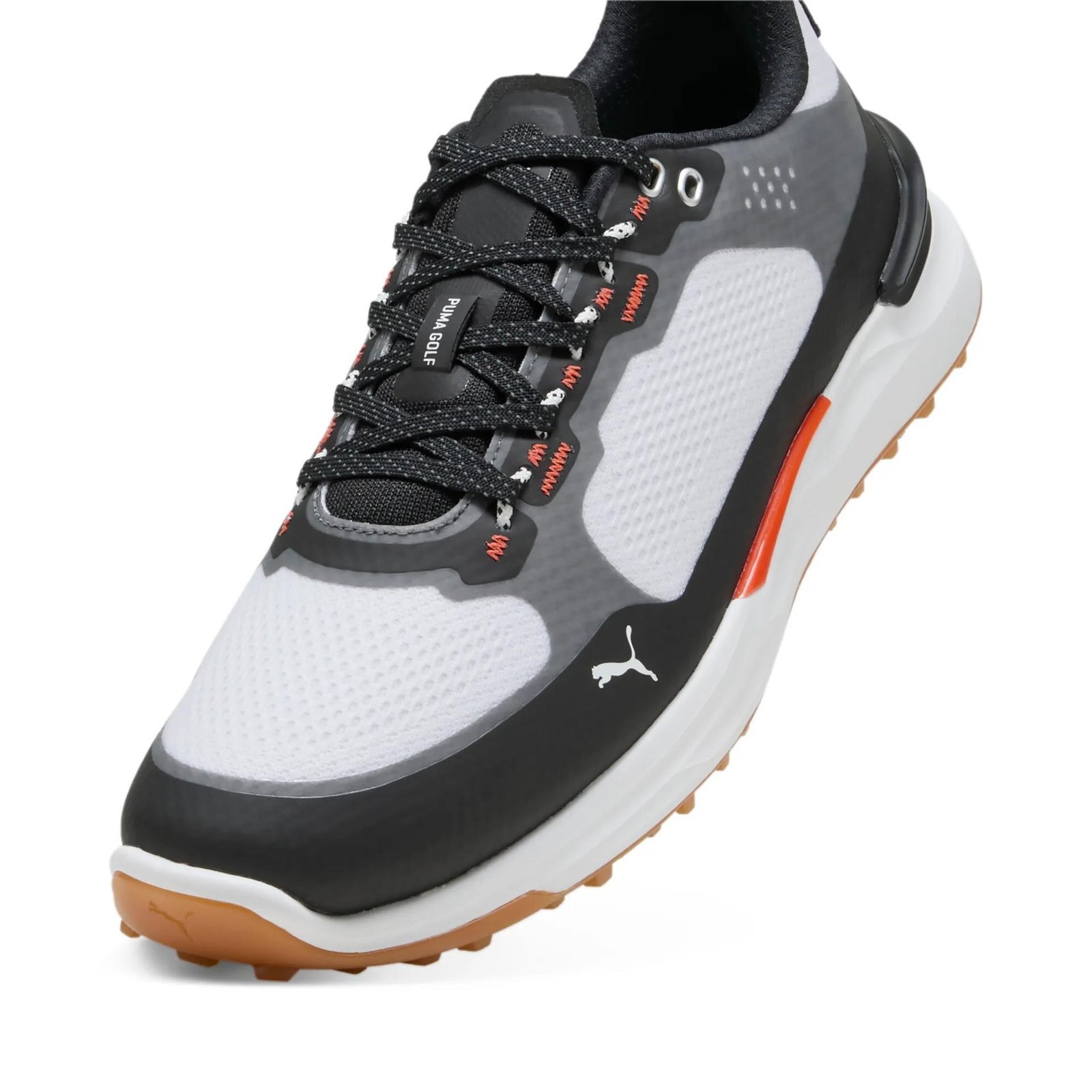 Puma Ignite Elevate X mens golf shoes, white/black