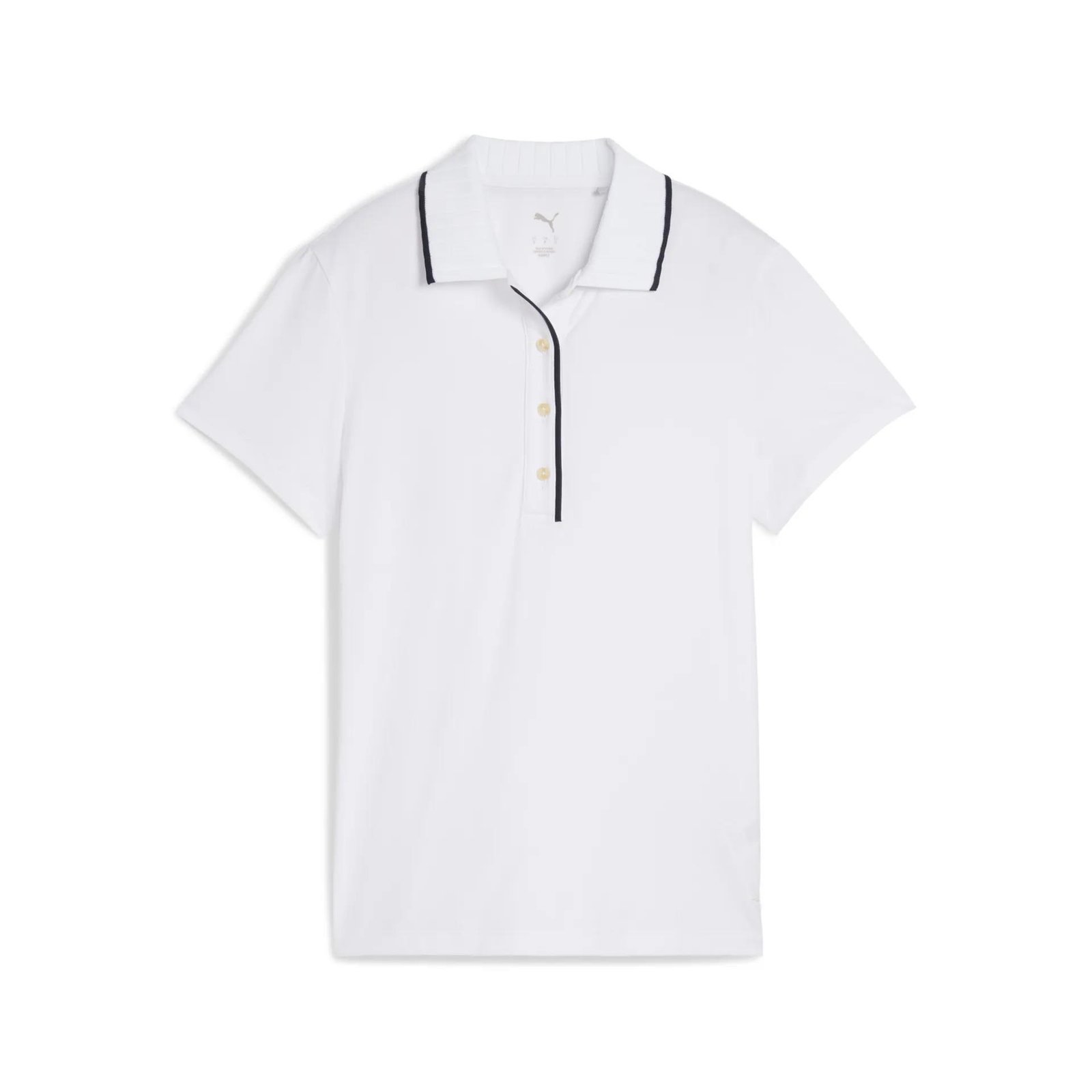 Puma Cloudspun Bridges ladies polo, white glow