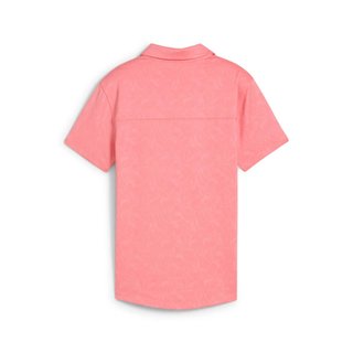 Puma MATTR Lianas Jacquard women's polo, peach frost