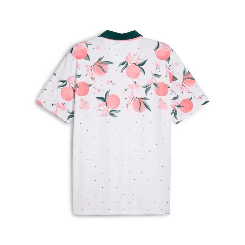 Puma MATTR Freshly Picked men's polo, glow/pink fruit