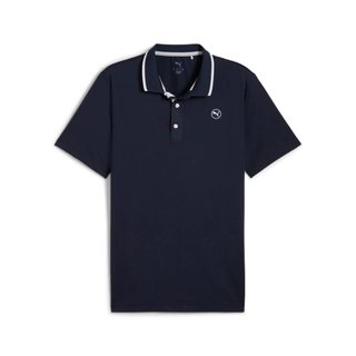 Puma Mattr Elevated Solid women's polo, deep navy