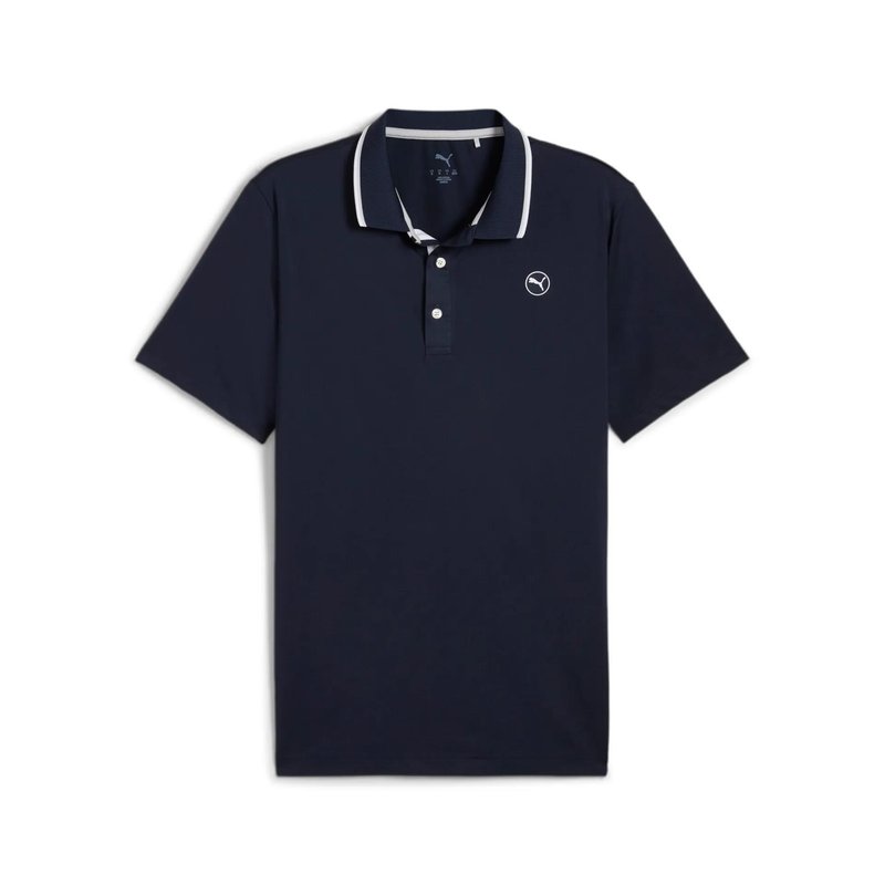 Puma Mattr Elevated Solid women's polo, deep navy