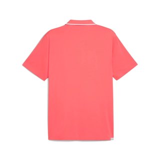 Puma Mattr Elevated Solid men's polo, peach frost