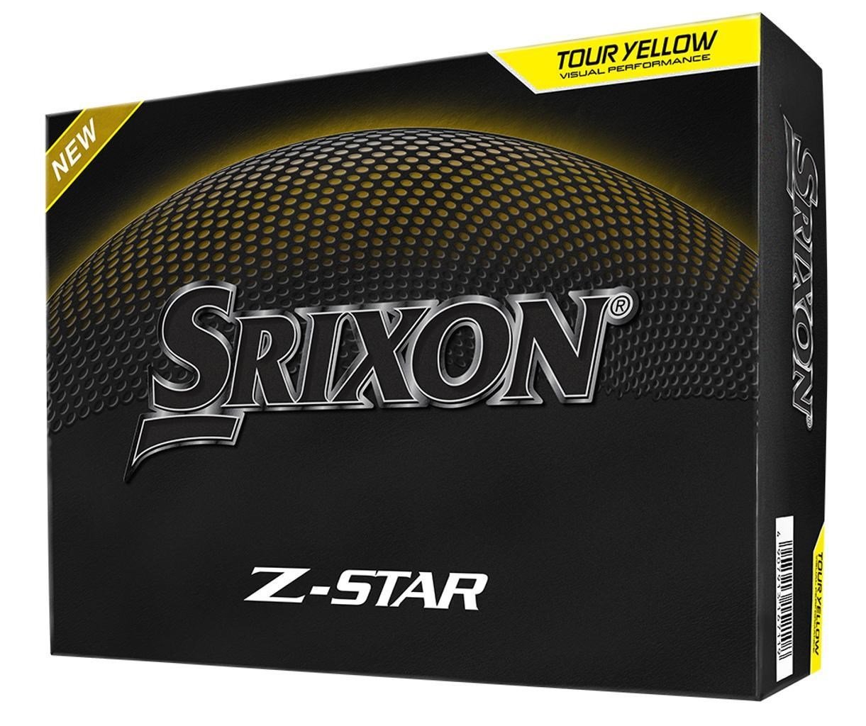 Srixon Z-STAR golf balls, yellow