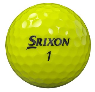 Srixon Z-STAR golf balls, yellow