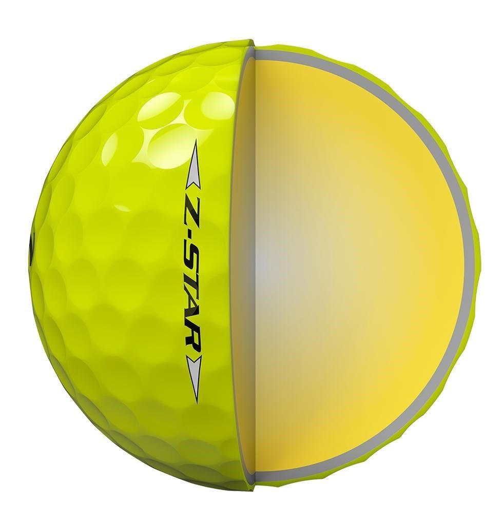Srixon Z-STAR golf balls, yellow
