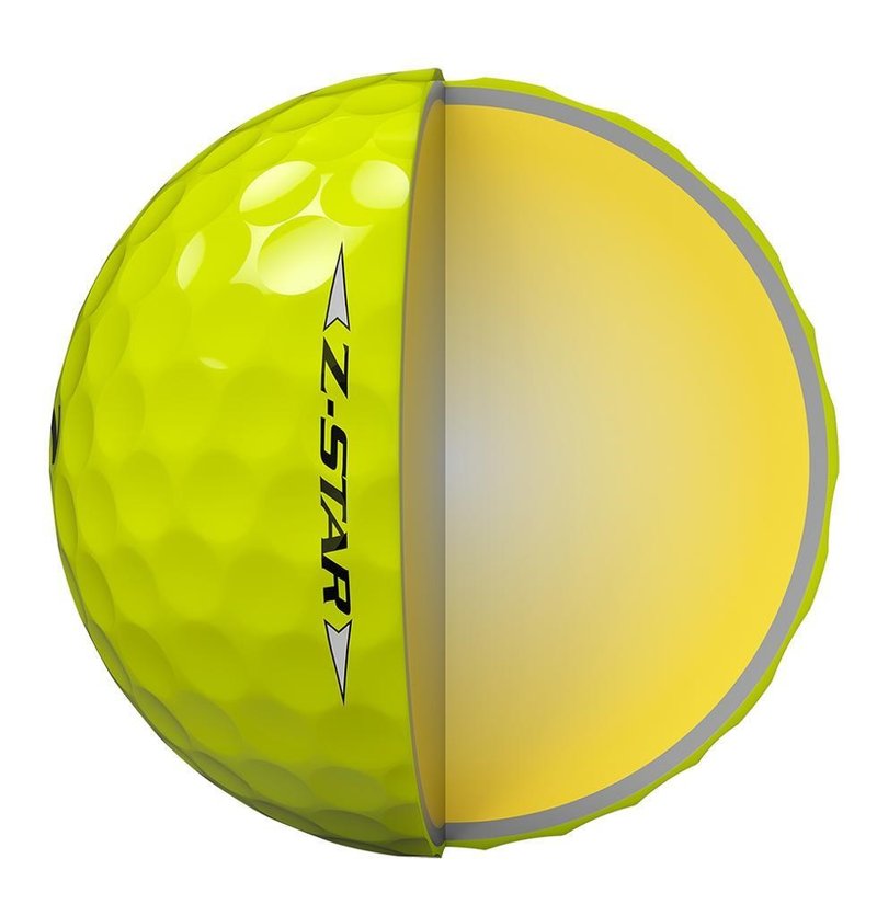 Srixon Z-STAR golf balls, yellow