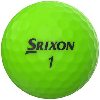 Srixon Soft Feel Brite golf balls, green